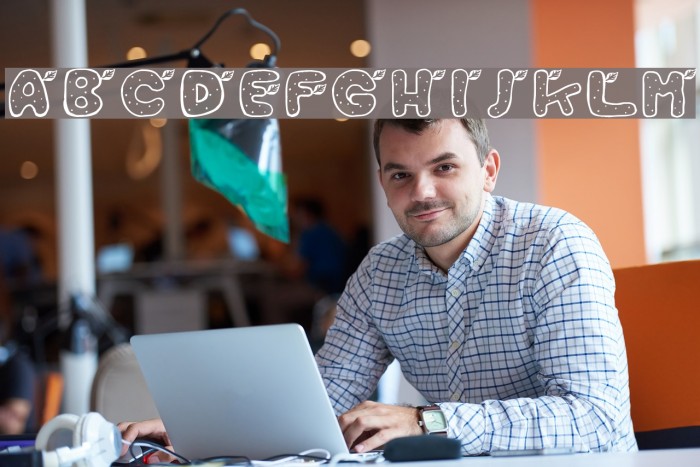 ReafFont Font examples