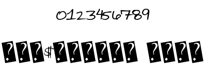 ReaganaldScript Font OTHER CHARS