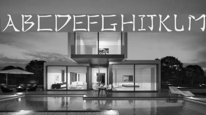 Real Chinese Font examples