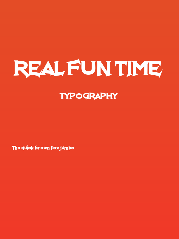 Real Fun Time Poster