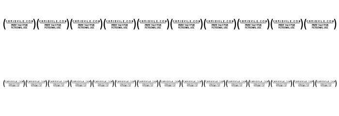Real Horror Regular Font OTHER CHARS