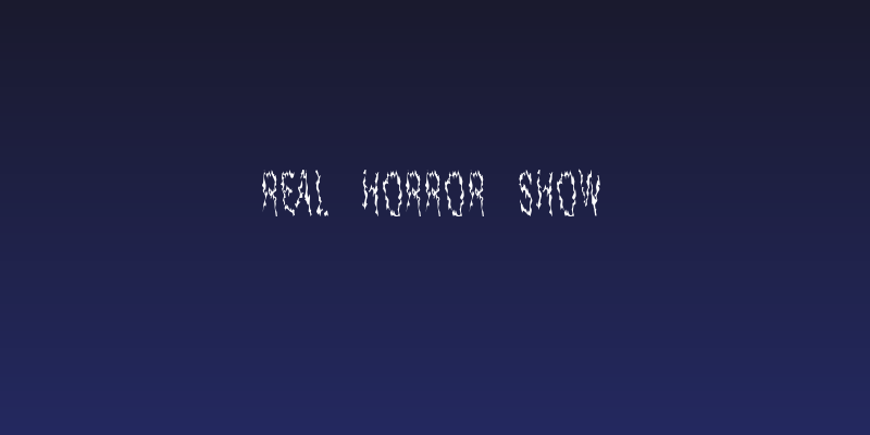 Real Horror Show Social Header