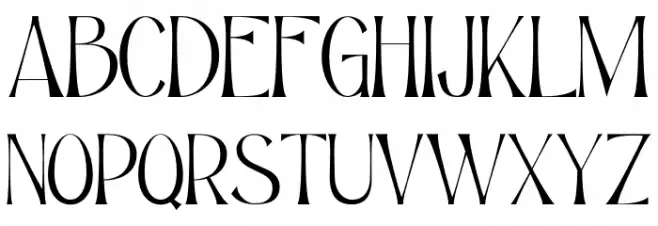 Real Magic Personal Use Font UPPERCASE