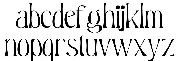 Real Magic Personal Use Font LOWERCASE
