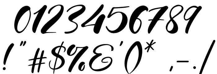 Real Miami Font OTHER CHARS