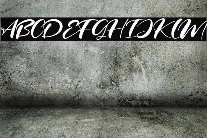 Real Miami Font examples