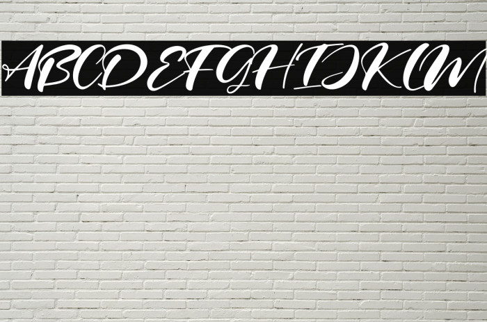 Real Miami Font examples