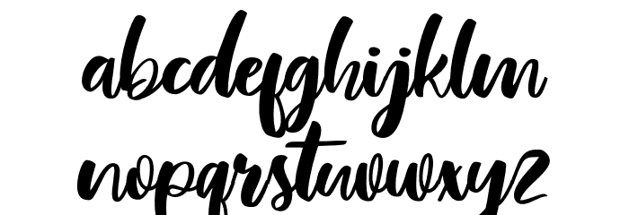 Real Ohio Font LOWERCASE