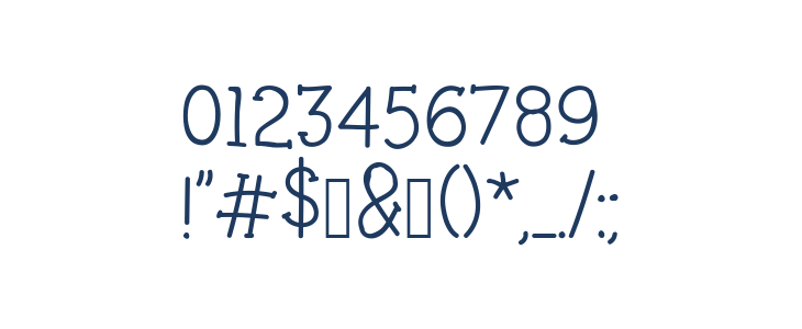 Real Pen Regular Other Characters