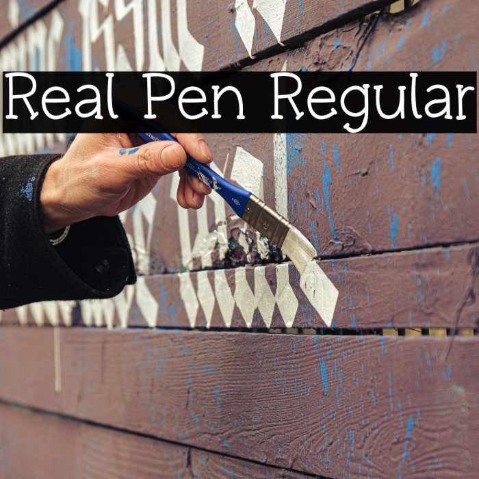 Real Pen Regular Example 3