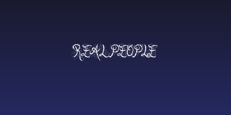 Real People Social Header