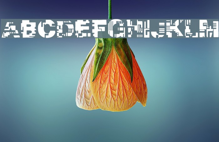 Real Tek Font examples
