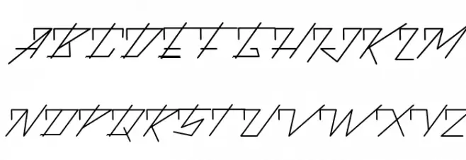 Real Violet Demo Font UPPERCASE