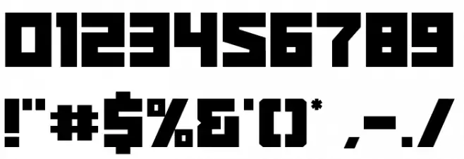 Real Young Font OTHER CHARS