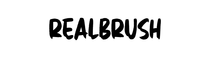 RealBrush  Descarca Fonturi Gratis