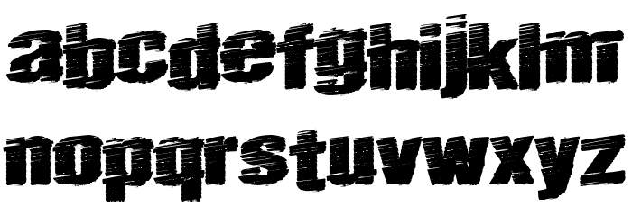 RealFast Font LOWERCASE