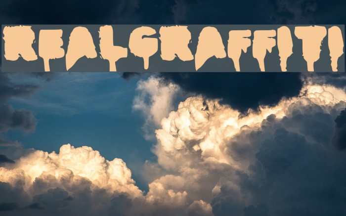 RealGraffiti Font examples