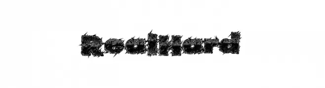 RealHard  フリーフォントのダウンロード