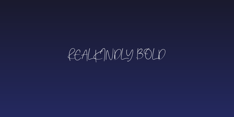 RealKindly-Bold Social Header