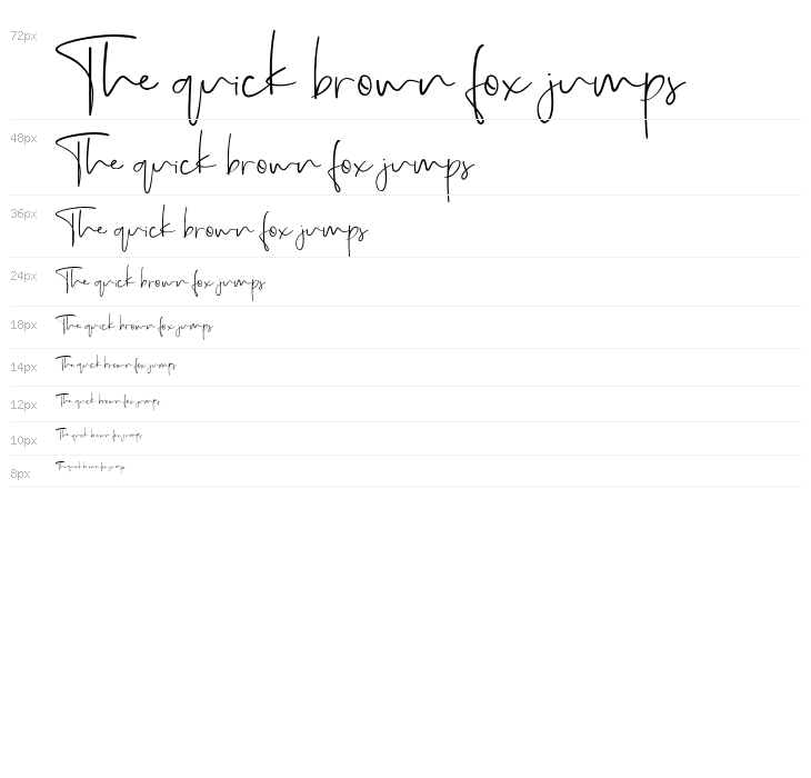 RealKindly-Bold Waterfall