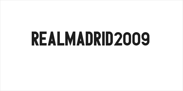 RealMadrid2009 Logo