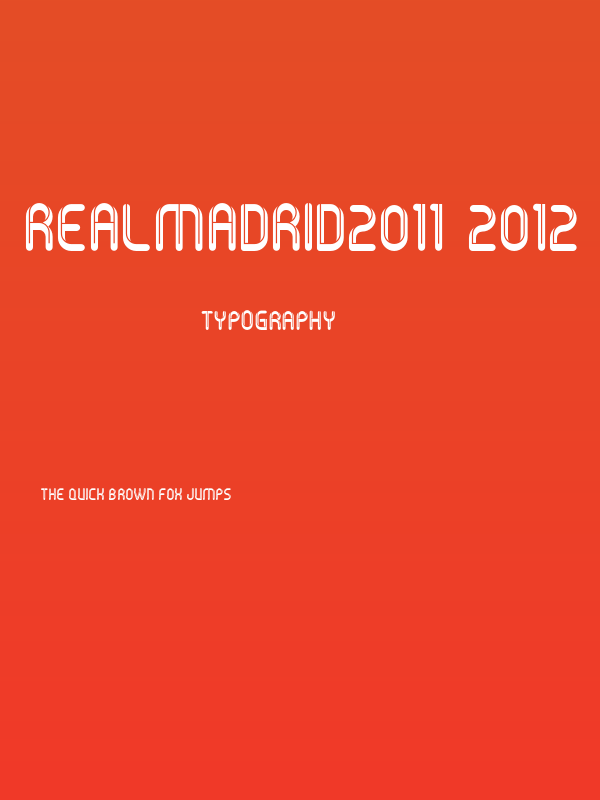 RealMadrid2011-2012 Poster