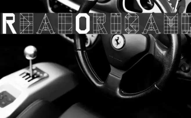 RealOrigami Шрифта examples