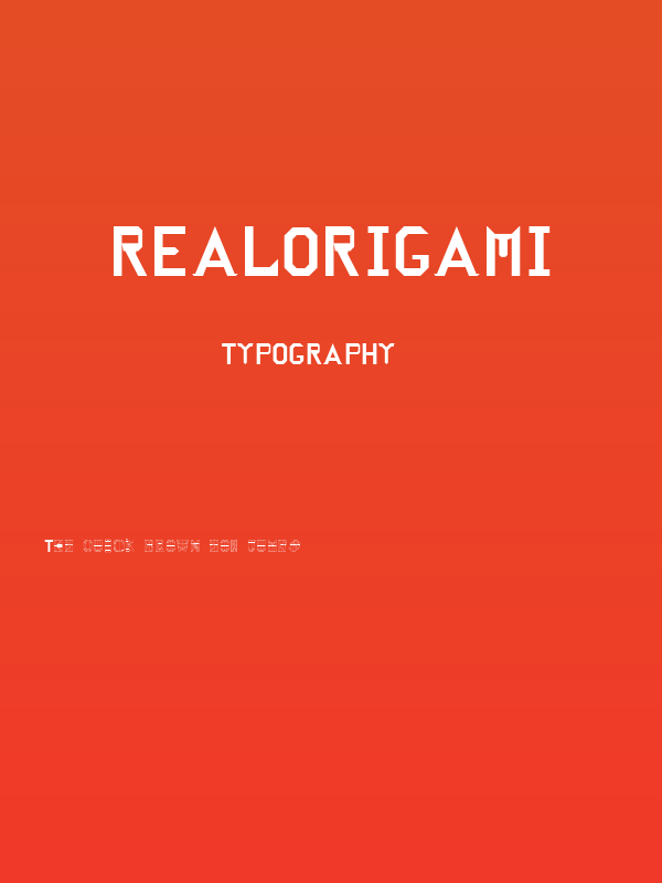 RealOrigami Poster