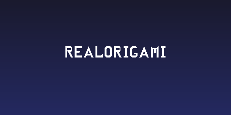 RealOrigami Social Header
