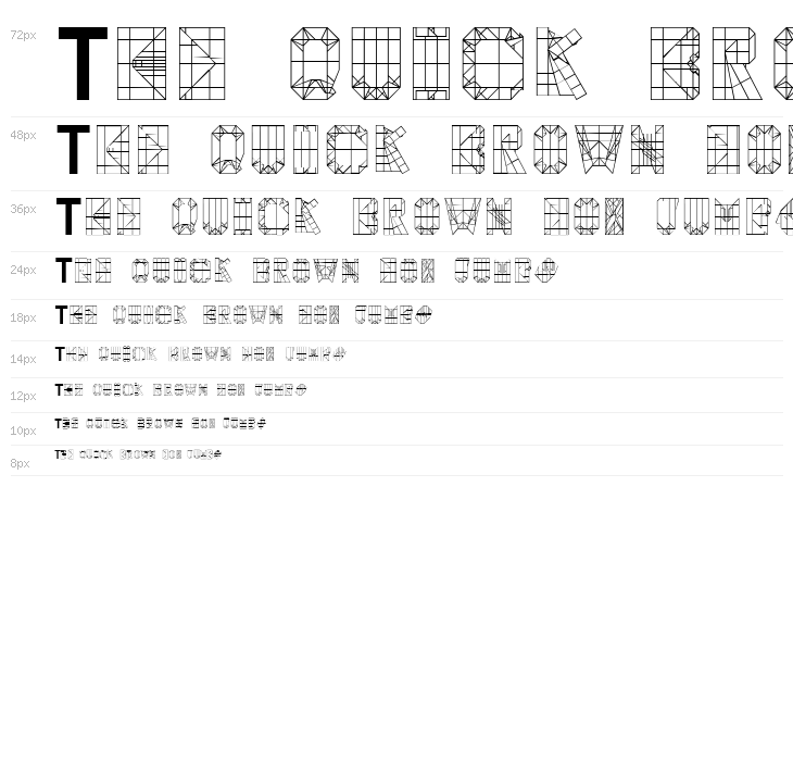 RealOrigami Waterfall