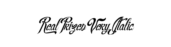 RealPrizesVeryItalic  Fuentes Gratis Descargar