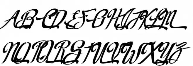 RealPrizesVeryItalic Caratteri MAIUSCOLE