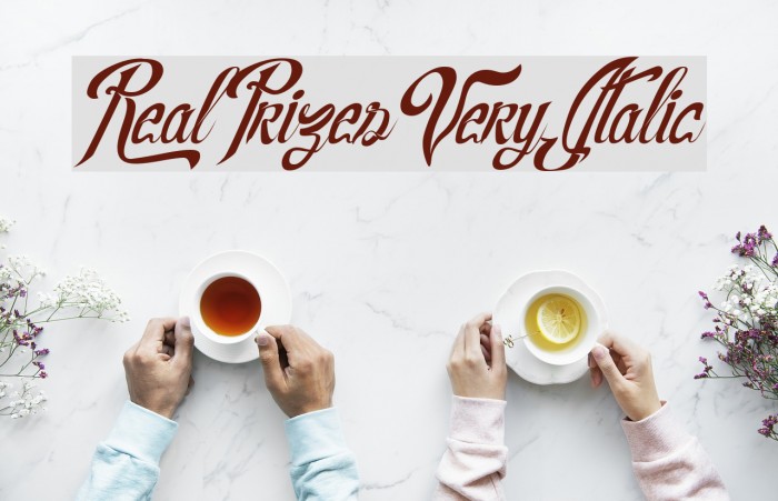 RealPrizesVeryItalic Example 3