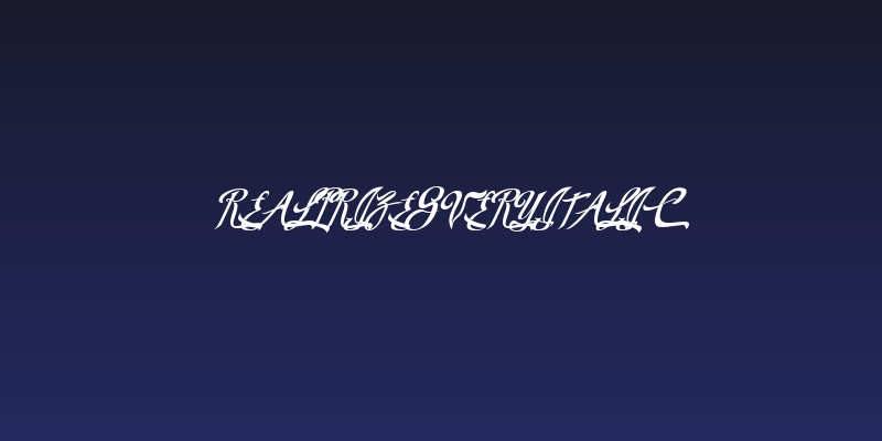 RealPrizesVeryItalic Social Header