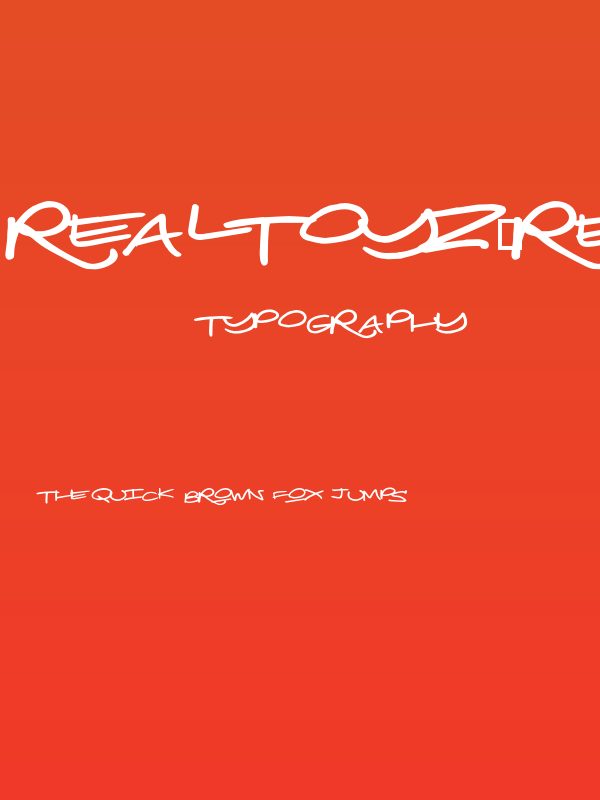 RealToyz-Regular Poster