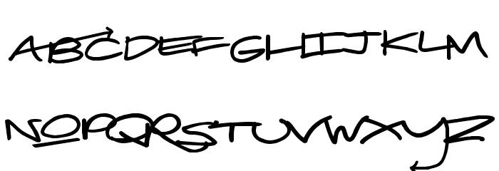 RealToyz-Regular Font LOWERCASE