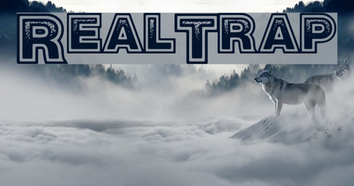 RealTrap Font examples
