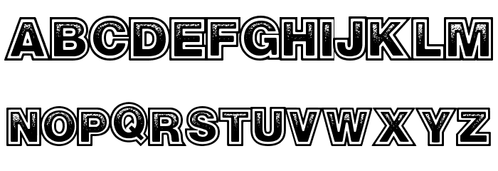 RealTrap Font LOWERCASE