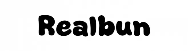 Realbun  フリーフォントのダウンロード