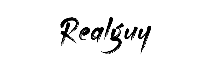 Realguy  नि: शुल्क फ़ॉन्ट्स डाउनलोड