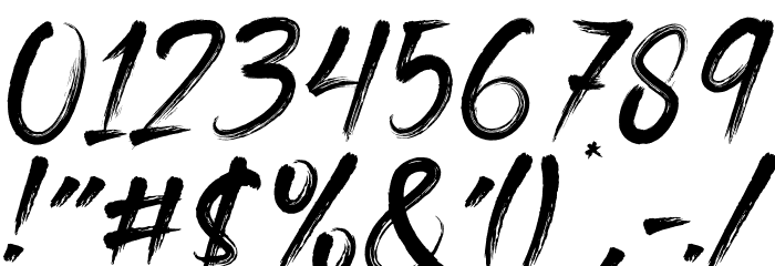 Realguy Font OTHER CHARS