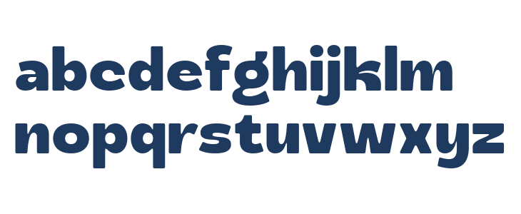 RealicDEMO Regular Lowercase