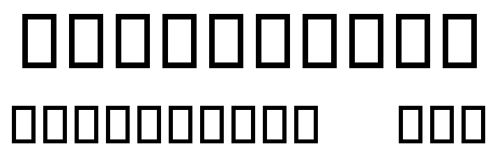Realistik-Regular Font OTHER CHARS