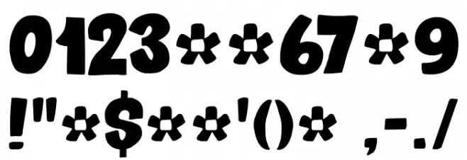 Reality Check DEMO Regular Font OTHER CHARS