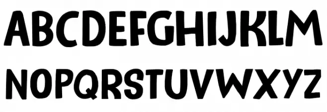 Reality Check II DEMO Regular Font Litere mari