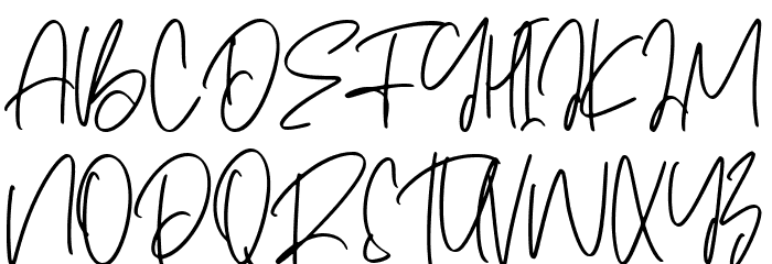 Reality Clubs Font UPPERCASE