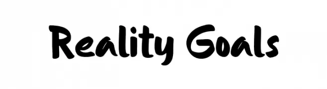 Reality Goals Font