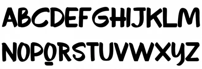 Reality Goals Font UPPERCASE