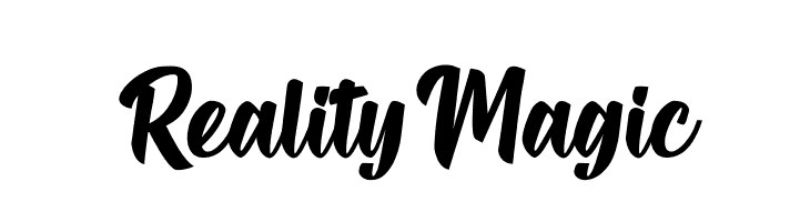 Reality Magic  フリーフォントのダウンロード