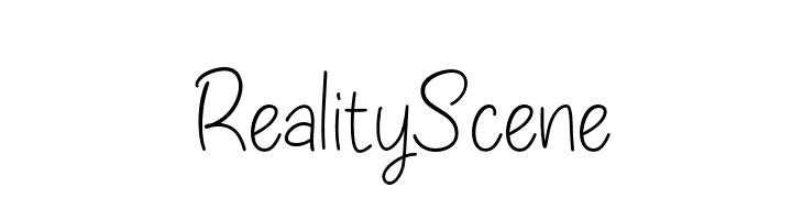 Reality Scene  Free Fonts Download